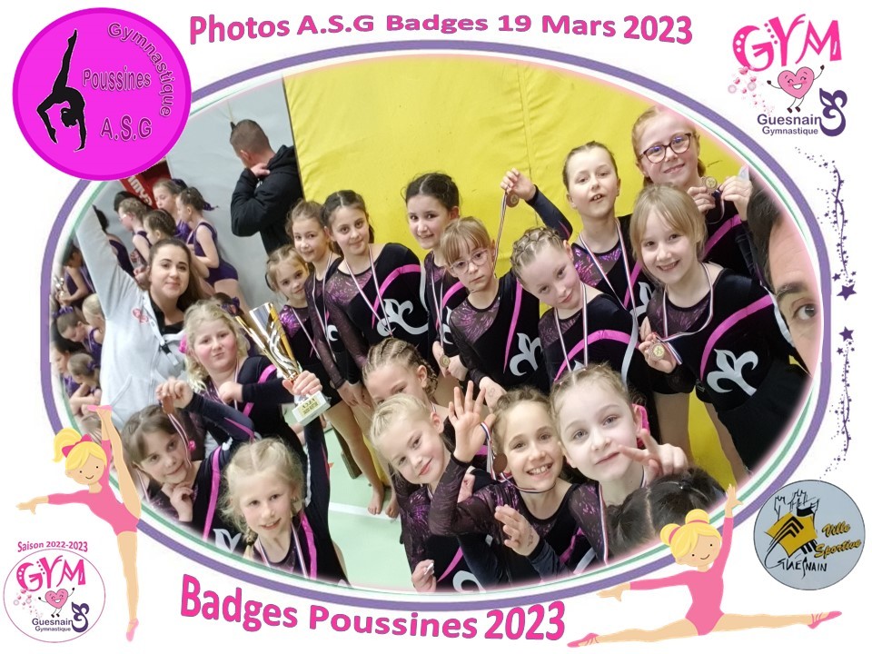 Asg badges poussines 2023 40 