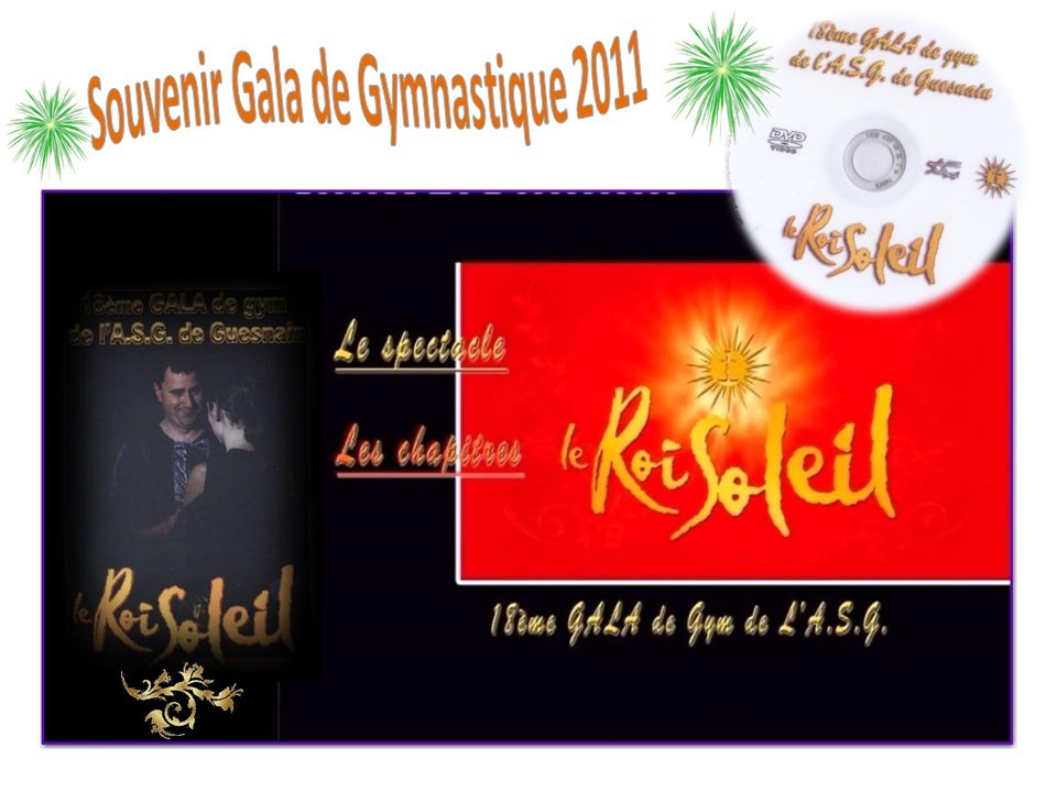 Asg gala gymnastique souvenir 2011