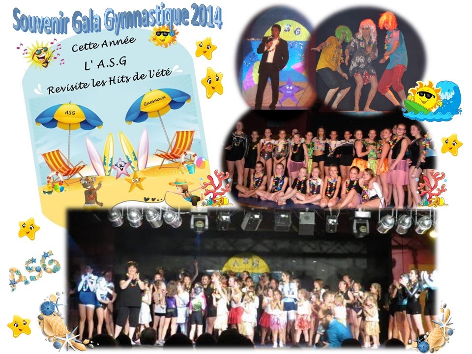 Asg gala gymnastique souvenir 2014