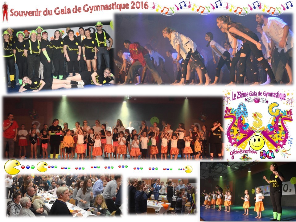 Asg gala gymnastique souvenir 2016