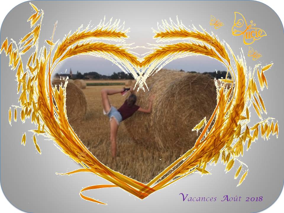 Lucie Vacances Aout 2018