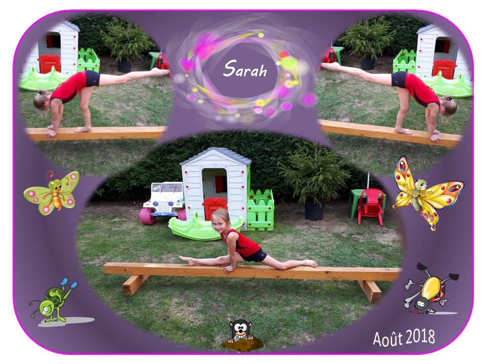 Sarah Août 2018
